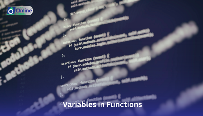 Lesson 04: Variables in Functions